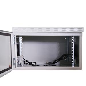 Gabinete Exterior 6U IP65 y Rack Impermeable de Acero Laminado en Frío SECC con Certificación ROHS y CE, en Stock - Product Image 1