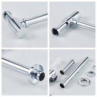 Accessoires de salle de bain universels, nouvelle conception, siphon en laiton de haute qualité pour lavabo