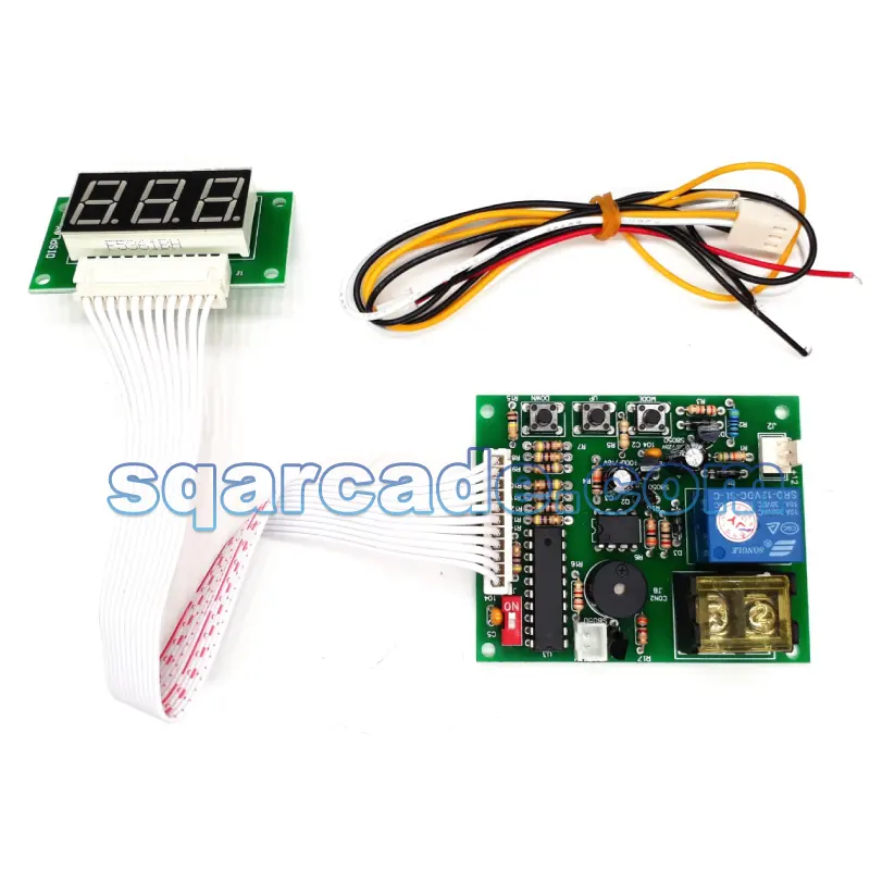 JY-17B Timer control board/3 digits timer board coin operated Timer Control Board Power Supply for coin acceptor selector device