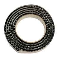 Barre d'espacement Warm Edge pour IGU, barre d'espacement en butyl pour portes, fenêtres et façades en verre avec déshydratant et étanchéité des bords pour unités IGU