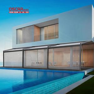 Auvent rétractable en aluminium pour l'extérieur, pergola élégante pour jardins, patios, balcons, auvent rétractable - Product Image 1