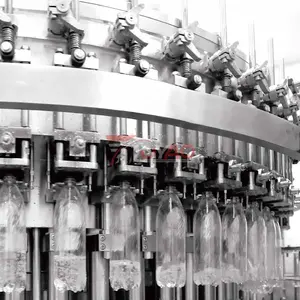 Línea de producción de bebidas carbonatadas 48000BPH 500ml, máquina de agua carbonatada industrial, máquina de refrescos llave en mano para fábrica