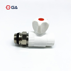 Vanne de chauffage en PPR blanc GA-4842 QIAI avec joint torique, connecteur de <span class=keywords><strong>radiateur</strong></span> - Product Image 6