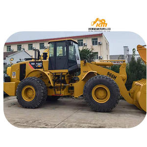 Chargeur utilisé de roue CAT 966H CATERPILLAR chargeur d'embout avant 6Ton haute performance fiable 4x4 matériel de construction d'occasion - Product Image 1