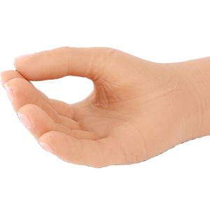 Gants en silicone allongés les plus réalistes esthétiquement agréables Protecteurs Prothétique Main Coude Articulation Équipement de rééducation - Product Image 2