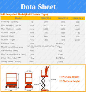 Plateforme élévatrice à ciseaux stable et sécurisée pour <span class=keywords><strong>studio</strong></span> de cinéma, théâtre et équipement de scène - Product Image 5