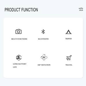 <span class=keywords><strong>2025</strong></span> Продукты Идея Съемная селфи-Палка с заливным светом Универсальный горизонтальный и вертикальный штатив селфи-палка подставки для телефона - Product Image 3