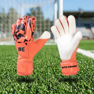 Gants de gardien de but respirants équipement de sport professionnel entraînement adulte antidérapant gants de Football résistants à l'usure pour hommes - Product Image 3