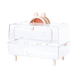 <span class=keywords><strong>Cage</strong></span> à <span class=keywords><strong>hamster</strong></span> en acrylique transparent, style « <span class=keywords><strong>Mini</strong></span> TV », villa de luxe, spacieuse et élégante pour les hamsters syriens - Product Image 1
