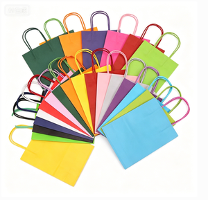 ถุงกระดาษพิมพ์โลโก้ตามสั่ง คุณภาพแข็งแรง ขายส่ง ถุงกระดาษเวลลัมหลากสี - Product Image 1
