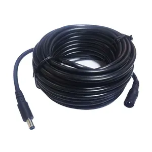 5.5*2.1 kabel daya DC konektor adaptor kabel Lead 12V kabel Female Male colokan eksternal kabel ekstensi daya listrik