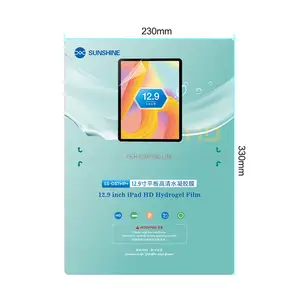 20 pièces Sunshine Ss-057hp Ss-057hp+ pour <span class=keywords><strong>Ipad</strong></span> 12,9 pouces Film hydrogel HD Anti-huile Imperméable Anti-traces de doigts Film protecteur Tph - Product Image 1