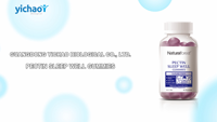Complément alimentaire Yichao pour adultes, vitamines sous forme de gommes, marque privée, pectine, gommes pour bien dormir, sans sucre