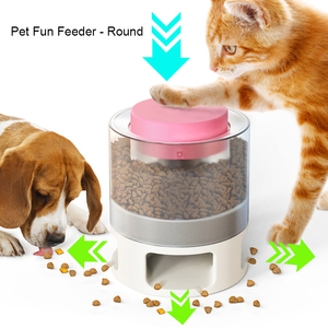 Fabrika Özel Tasarım Köpek Maması Bulmaca Oyuncakları İnteraktif Eğlenceli Otomatik Basmalı Sızdırmaz Mama Fırlatıcı Yavaş Besleyici Evcil Hayvan Ödül Maması Dağıtıcısı - Product Image 4