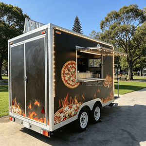 Trailers Fully Equipped Us Standards Outdoor Hamburger Food Coffee Shop Cart Pizza Taco Truck - Product Image 5
