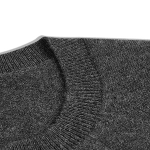 Maglione <span class=keywords><strong>classico</strong></span> <span class=keywords><strong>Cardigan</strong></span> in lana 100% da donna Casual girocollo lavorato a maglia con bottoni in lana - Product Image 3