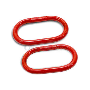 단조 리깅 리프팅 링 11T G80 마스터 링크 어셈블리 고강도 다용도 O-링 체인 슬링 부품 리프팅 - Product Image 1