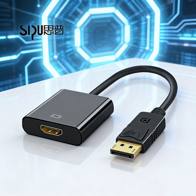 HDMI to DisplayPort Cable with 4K Support Active HDMI Male to DP Female for Windows Mac Linux Systems