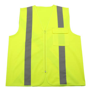 हाई विजिबिलिटी सर्वेक्षक इंजीनियर निर्माण चिंतनशील सुरक्षा जैकेट सुरक्षा चिंतनशील - Product Image 6