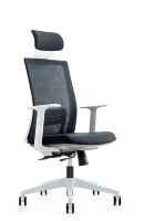 Vente en gros de chaise de bureau d'ordinateur pivotante confortable chaise de bureau ergonomique en tissu maillé à bascule moderne et mobile de luxe