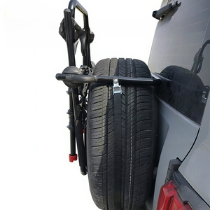 Rak Sepeda Universal untuk Ban Serep SUV, Anti-Goyang, Pemasangan Tanpa Alat, Tanpa Pengeboran, <span class=keywords><strong>Carrier</strong></span> Hitch Belakang - Product Image 1