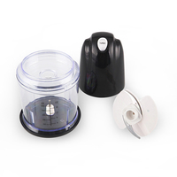 Mini Elektrische Plastic Automatische Ecologische Frietjes Snijder Huishoudelijke Vleesmolen Groente Snijder Sapcentrifuge Draagbaar 260W CE