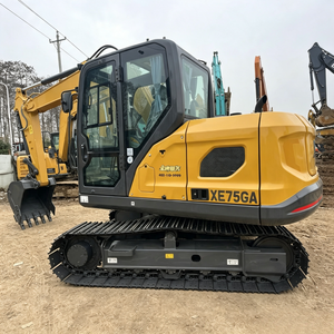 Nouvelle Mini-Excavatrice sur Chenilles XE75GA 7 Tonnes au Meilleur Prix, avec Moteur et Godet de 0,33 m³, Compacte, Puissante et à Haute Capacité d'Excavation - Product Image 4
