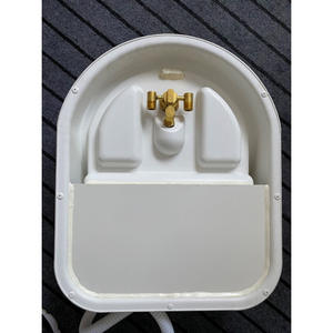 Évier pliable en plastique blanc/gris pour camping-car/yacht 484*594*416 mm Fonction pliable-GR-Y331 - Product Image 4