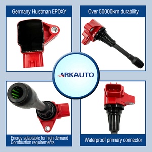 ARKAUTO PERFORMANCE BOBINE D'ALLUMAGE PACK 22448-1LA0B 224481LA0B UF677 UF-677 pour INFINITI QX56 QX80 NISSAN ARMADA 5.6 V8 VK56 Arrière - Product Image 2