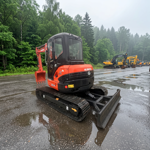 รถขุดขนาดเล็กมือสอง KUBOTA U55-4 ราคาคุ้มค่า รถขุดตีนตะขาบ Kubota รถขุดตีนตะขาบขนาดเล็ก - Product Image 1