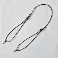 Cordon en paracorde tressé, cordon de téléphone réglable, sangle pour gants de ski, cordon pour sac bandoulière et cordon de téléphone d'extérieur
