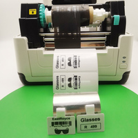 Label Harga Kacamata 76x34mm Label Sertifikat Kacamata Hitam Kertas Cetak Label Thermal Langsung/Transfer Thermal