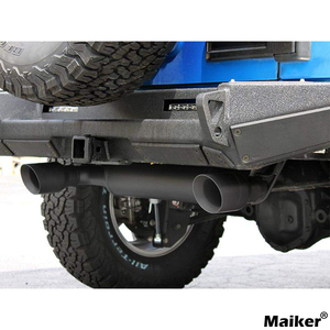 Accesorios para coche, <span class=keywords><strong>escape</strong></span> <span class=keywords><strong>de</strong></span> <span class=keywords><strong>gas</strong></span> doble para Jeep Wrangler JK - Product Image 3