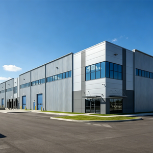 Hochwertige Stahlkonstruktionshalle/Industrielle Stahlkonstruktionshalle - Product Image 6