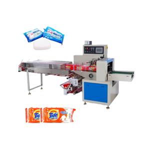 Stainless Steel Automatic Soap Packing Machine High-Speed Film/<b>Pouch</b> Durable Construction for Food Grade Soap Easy Clean - Product Image 3