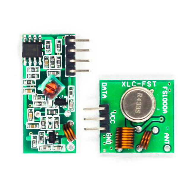 315MHZ/433MHZ RF Wireless Receiver Transmitter Modules
