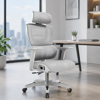 Fauteuil de bureau ergonomique de luxe pour cadres, design moderne avec fonction de levage et ergonomie relaxante, fauteuil de travail inclinable