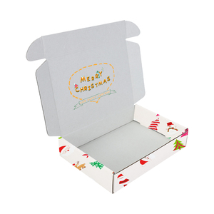 Tùy chỉnh vận chuyển hộp lễ hội trẻ em Đồ chơi Logo in phân hủy sinh học thương mại điện tử Món Quà Giáng sinh hậu cần bao bì hộp giấy - Product Image 4