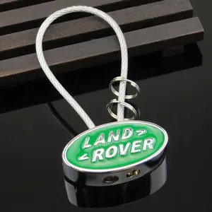 Wholesales Car Keychain In Stock Customized Your Logo Car Key Holder Hot Sales Promotional Car Keyrings