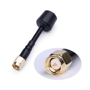 LHCP 5.8G Lollipop Antenna High Gain 2.8dBi SMA UFL MMCX 150mm for <b>RC</b> FPV Racing <b>Drone</b> Transmitter Part - Product Image 3