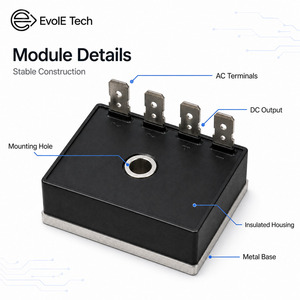 Módulo de Potencia IGBT, 1200V 300A, Bajo VCE(sat), Módulo de Puente Trifásico para Sistemas de Accionamiento de Motores Industriales e Inversores - Product Image 3