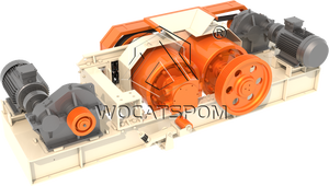 Concasseur hydraulique à dents à deux rouleaux, concasseur à quatre rouleaux, concasseur à double rouleau pour le recyclage de l'asphalte - Product Image 6