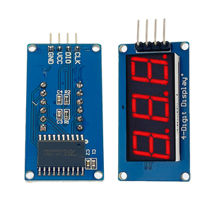 Module d'affichage d'horloge LED à tube numérique 0.36 pouces <span class=keywords><strong>4</strong></span> bits TM1637 - Product Image 4
