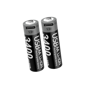 Batterie Cilindriche Ricaricabili USB agli Ioni di Litio <span class=keywords><strong>AA</strong></span> 1.5V Portatili del Produttore <span class=keywords><strong>A</strong></span> - Vendita all'Ingrosso - Product Image 1