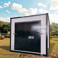 Conteneur de stockage modulaire préfabriqué en acier pour jardin, ferme, entrepôt et équipement de construction