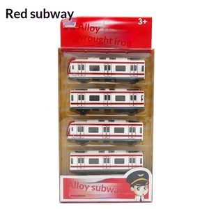 รถไฟ EMU รุ่นพรีเมียม ไดแคสต์ ความเร็วสูง แบบแม่เหล็กเชื่อมต่อ ดึงกลับได้ ผลิตจากโลหะผสม ของเล่นสำหรับเด็ก - Product Image 4