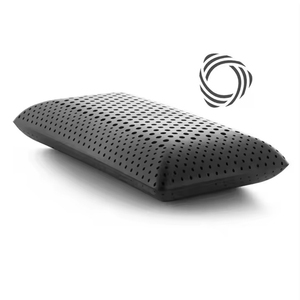 SUREWALHOME Almohada de espuma viscoelástica con carbón de bambú para regular la <span class=keywords><strong>humedad</strong></span>, aliviar la temperatura y los olores, almohadas para dormir en la cama - Product Image 3