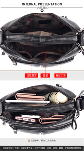 <b>Tote</b> Bag for Women PU Leather Shoulder Bags Fashion Hobo Bags Large Purse and Handbags with Adjustable Shoulder Strap - Product Image 6