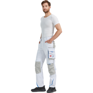 Pantalon de travail pour <span class=keywords><strong>homme</strong></span>, style cargo, double genouillère, résistant, pour la construction, la randonnée, le travail, la peinture - Product Image 2