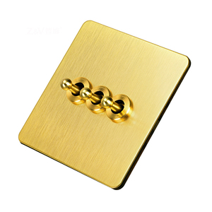 Anh 86-loại công nghiệp Retro Dip Thiết bị chuyển mạch trang trí nhà dây đồng vẽ chuyển đổi ổ cắm Bảng điều khiển Shift <span class=keywords><strong>LEVER</strong></span> chuyển đổi - Product Image 1